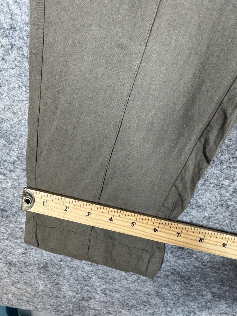 Babaton Linen Blend Pull On Pants Size S Relaxed Minimalist Trousers Office Chic - Picture 7 of 13